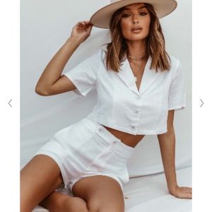 Princess Polly white Addison Set